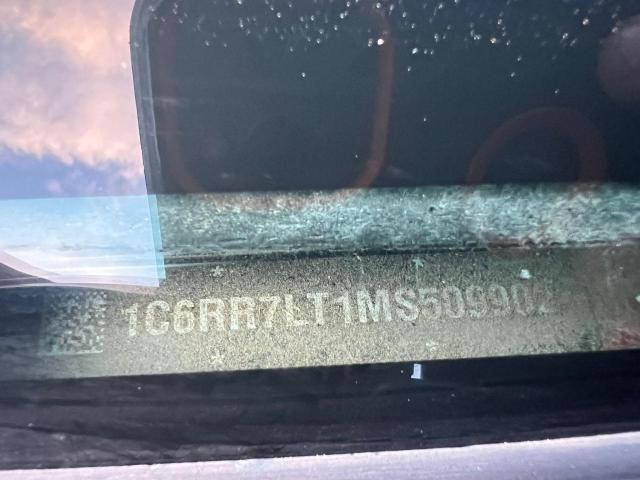 1C6RR7LT1MS509902 - 2021 RAM 1500 CLASS SLT 红色 照片 10