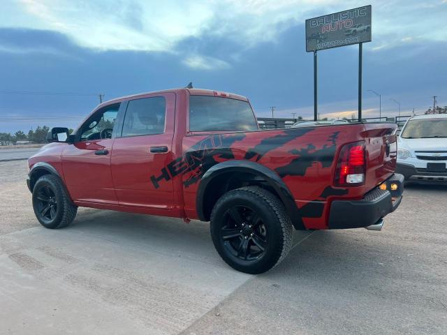1C6RR7LT1MS509902 - 2021 RAM 1500 CLASS SLT 红色 照片 3