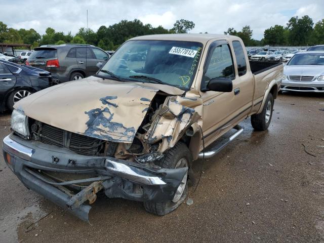 4TASN92N1XZ468442 - 1999 TOYOTA TACOMA XTRACAB PRERUNNER ოქროსფერი ფოტო 2