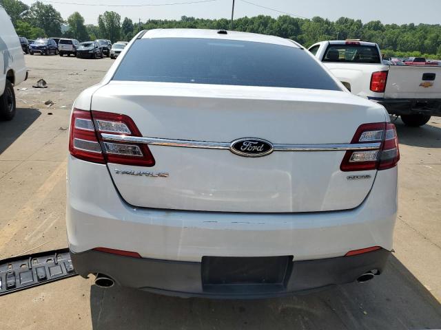 1FAHP2E83DG118698 - 2013 FORD TAURUS SEL WHITE photo 6