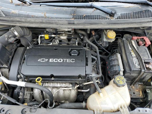 1G1JA5SHXE4212267 - 2014 CHEVROLET SONIC LS გრაფიტი ფოტო 11