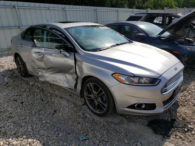 3FA6P0D96GR265181 - 2016 FORD FUSION TITANIUM SILVER photo 4