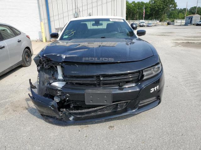 2C3CDXKT5KH699579 - 2019 DODGE CHARGER POLICE TWO TONE photo 5