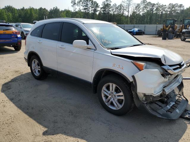 JHLRE3H73BC015821 - 2011 HONDA CR-V EXL WHITE photo 4