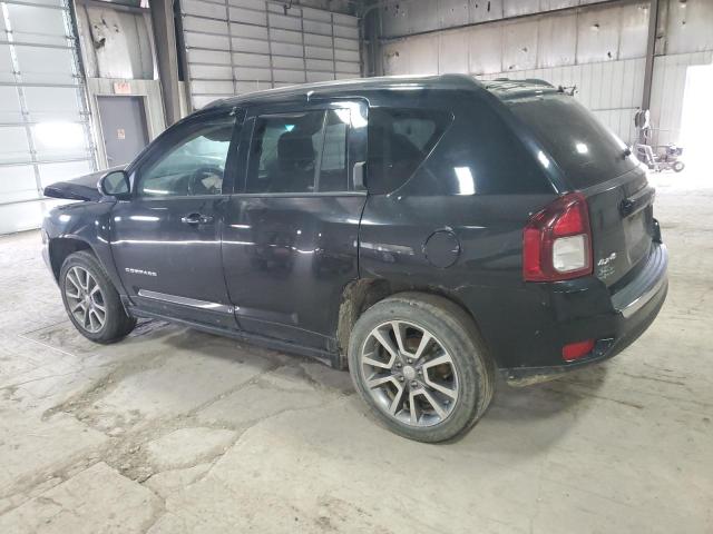 1C4NJDCB9ED830984 - 2014 JEEP COMPASS LIMITED BLACK photo 2