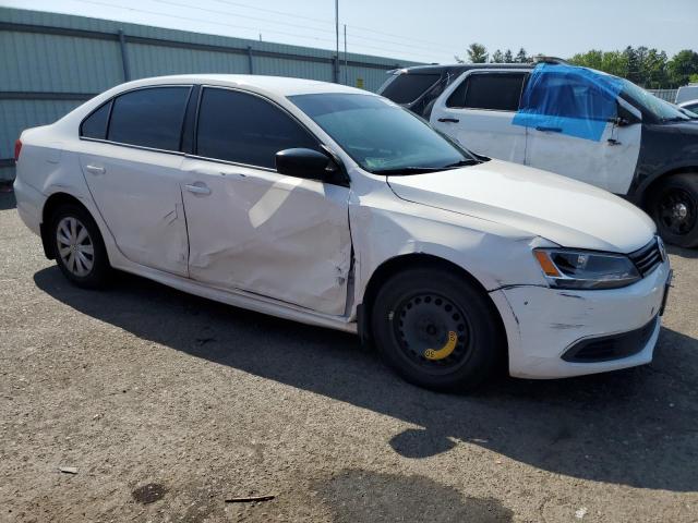 3VW1K7AJ8CM360839 - 2012 VOLKSWAGEN JETTA BASE 白色 照片 4