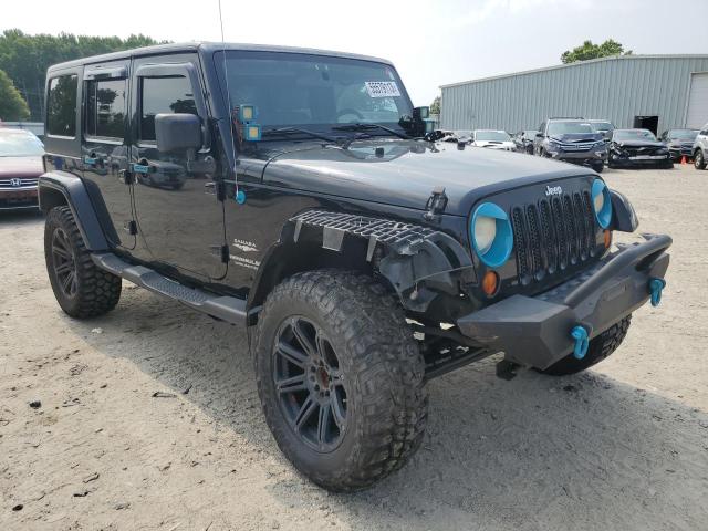 1J4GB591X7L208164 - 2007 JEEP WRANGLER SAHARA BLACK photo 4