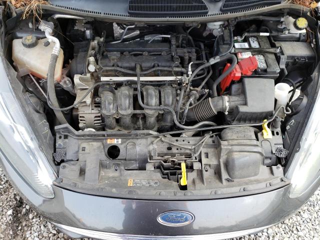 3FADP4EJ4JM116490 - 2018 FORD FIESTA SE CHARCOAL photo 11