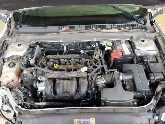 3FA6P0H72ER198147 - 2014 FORD FUSION SE SILVER photo 11