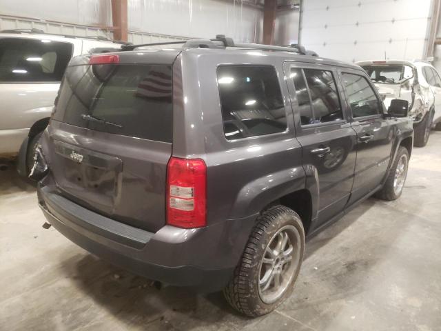 1C4NJPBA7GD762083 - 2016 JEEP PATRIOT SPORT GRAY photo 4