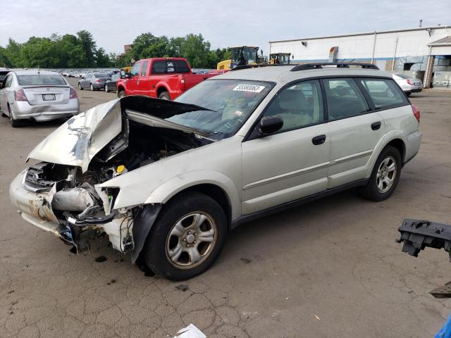 4S4BP61CX77316163 - 2007 SUBARU LEGACY OUTBACK 2.5I BEIGE photo 1