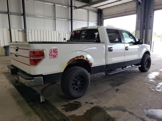 1FTFW1ET1DKF60492 - 2013 FORD F150 SUPERCREW WHITE photo 3