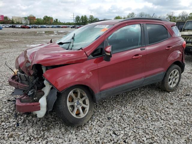 MAJ3S2GE2LC349870 - 2020 FORD ECOSPORT SE მუქწითელი ფოტო 1