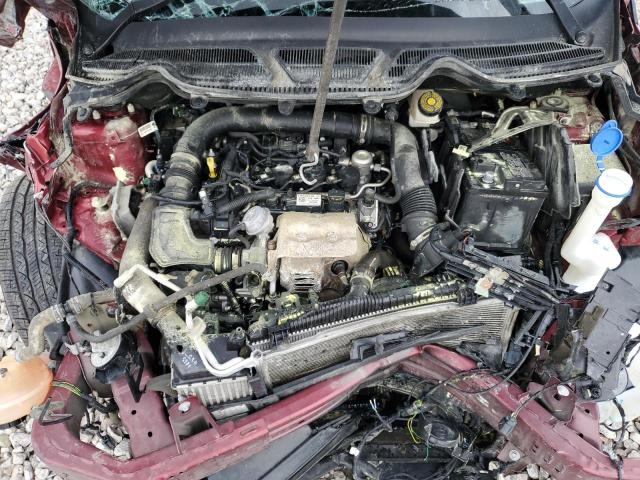 MAJ3S2GE2LC349870 - 2020 FORD ECOSPORT SE მუქწითელი ფოტო 12