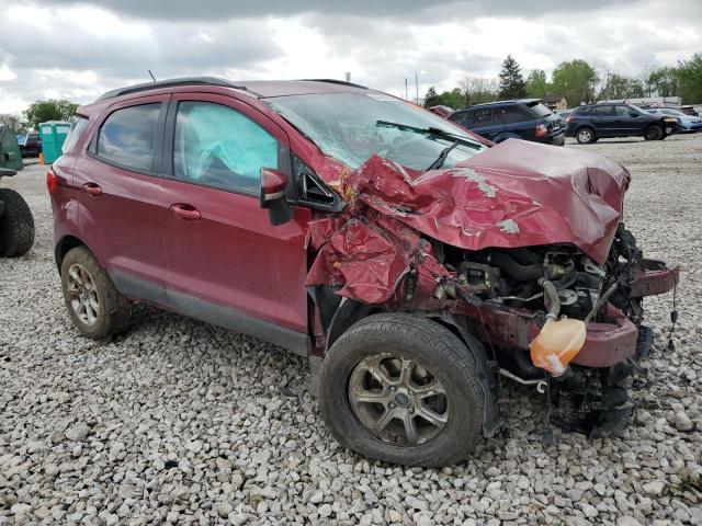 MAJ3S2GE2LC349870 - 2020 FORD ECOSPORT SE მუქწითელი ფოტო 4