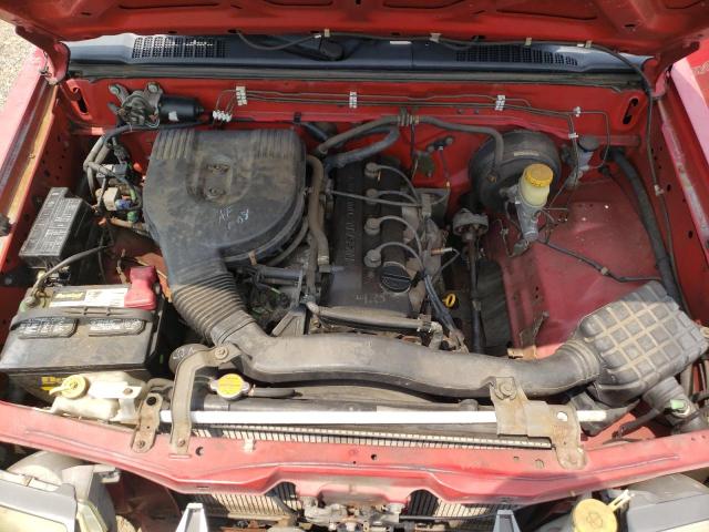 1N6DD21S8WC351471 - 1998 NISSAN FRONTIER XE RED photo 11