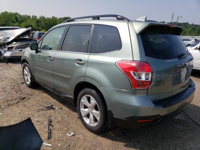 JF2SJAHC8GH544205 - 2016 SUBARU FORESTER 2.5I LIMITED GREEN photo 2