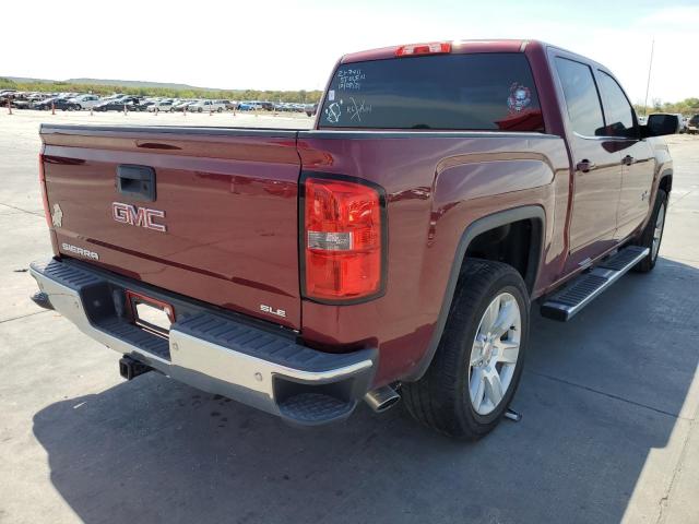 3GTP1UEC7EG557593 - 2014 GMC SIERRA C1500 SLE RED photo 4