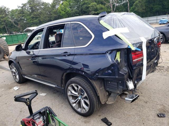 5UXKR2C58J0X09602 - 2018 BMW X5 SDRIVE35I BLUE photo 2