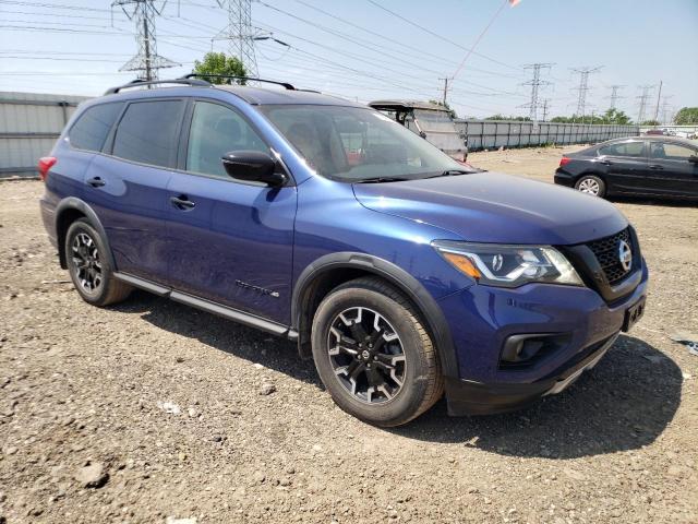 5N1DR2MN7KC652751 - 2019 NISSAN PATHFINDER S BLUE photo 4