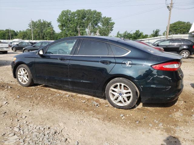 3FA6P0HD2ER157653 - 2014 FORD FUSION SE BLUE photo 2