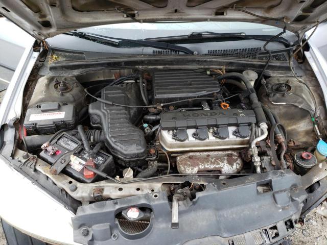 2HGES16345H540771 - 2005 HONDA CIVIC DX VP 银色 照片 11