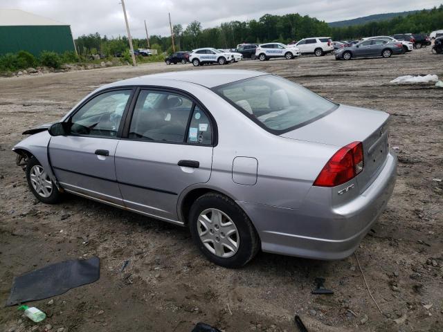 2HGES16345H540771 - 2005 HONDA CIVIC DX VP 银色 照片 2