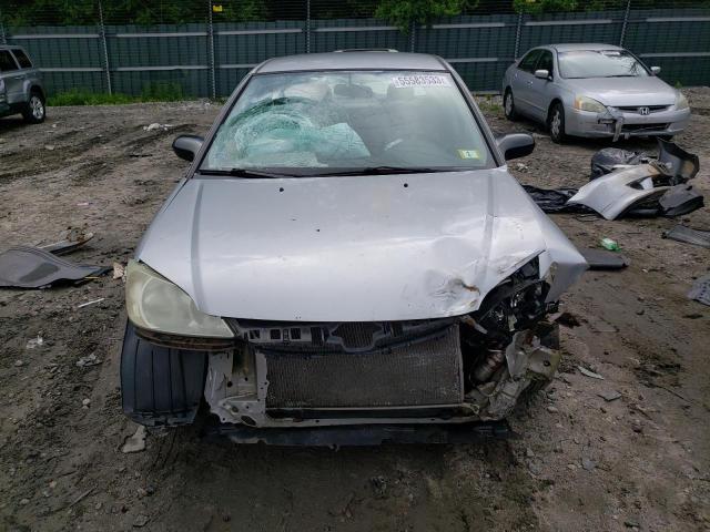 2HGES16345H540771 - 2005 HONDA CIVIC DX VP 银色 照片 5