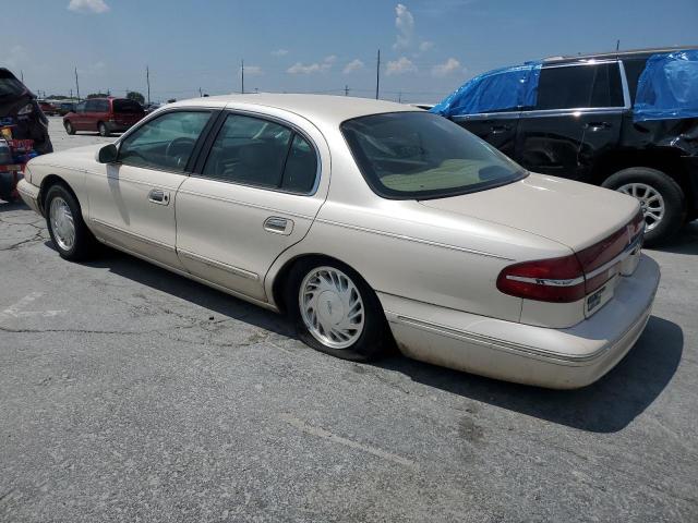 1LNLM97V1VY705434 - 1997 LINCOLN CONTINENTA BEIGE photo 2