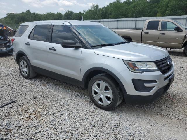 1FM5K8AR4GGB36429 - 2016 FORD EXPLORER POLICE INTERCEPTOR SILVER photo 4
