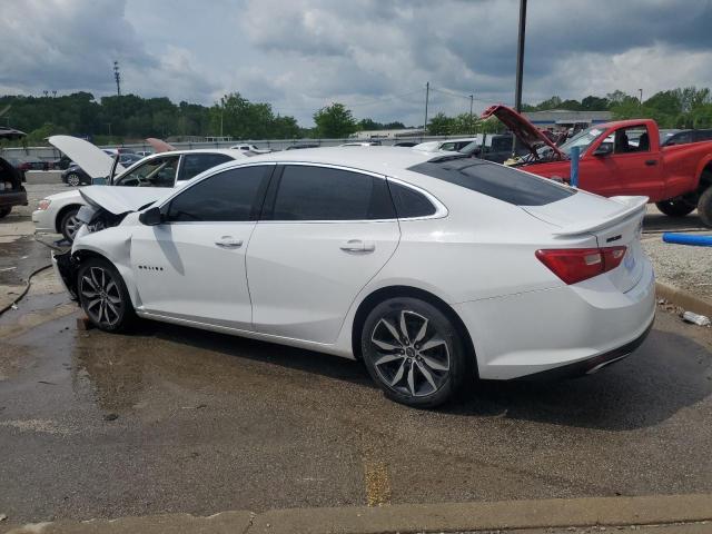 1G1ZG5ST1NF196471 - 2022 CHEVROLET MALIBU RS WHITE photo 2