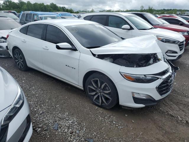 1G1ZG5ST1NF196471 - 2022 CHEVROLET MALIBU RS WHITE photo 4