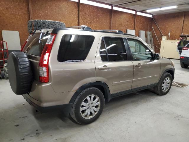 JHLRD78986C005352 - 2006 HONDA CR-V SE TAN photo 3