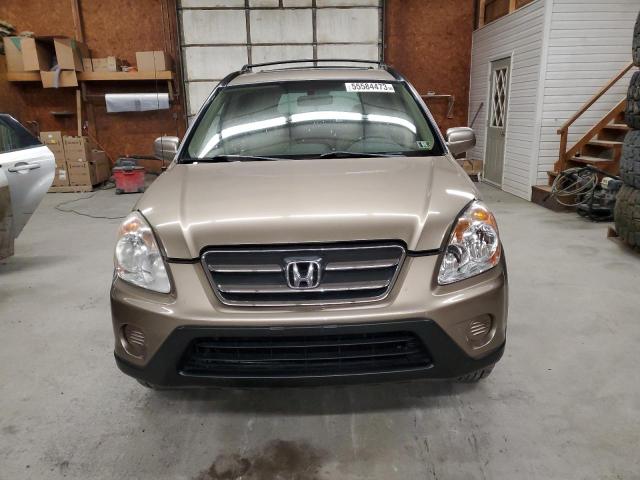 JHLRD78986C005352 - 2006 HONDA CR-V SE TAN photo 5