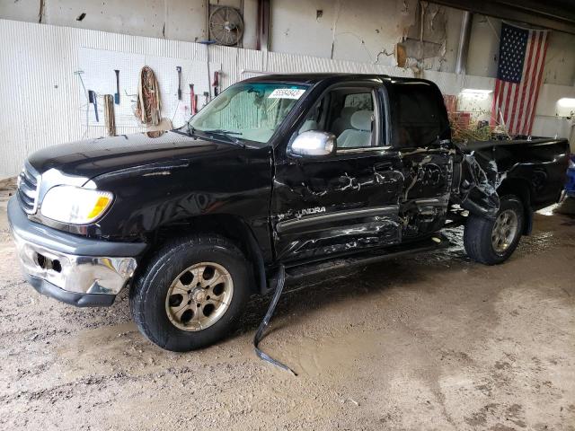5TBRN34161S138047 - 2001 TOYOTA TUNDRA ACCESS CAB SR5 BLACK photo 1