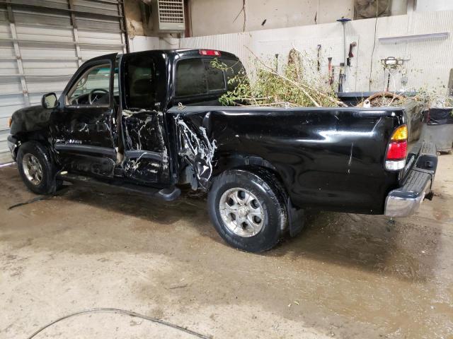 5TBRN34161S138047 - 2001 TOYOTA TUNDRA ACCESS CAB SR5 BLACK photo 2