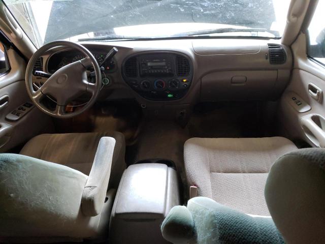 5TBRN34161S138047 - 2001 TOYOTA TUNDRA ACCESS CAB SR5 BLACK photo 8