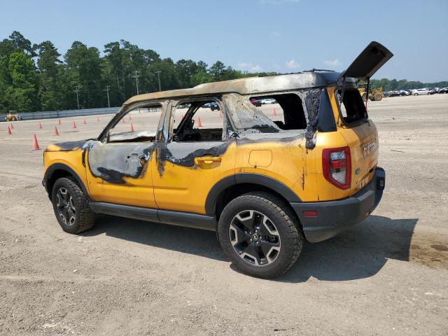3FMCR9C68NRD99346 - 2022 FORD BRONCO SPO OUTER BANKS YELLOW photo 2