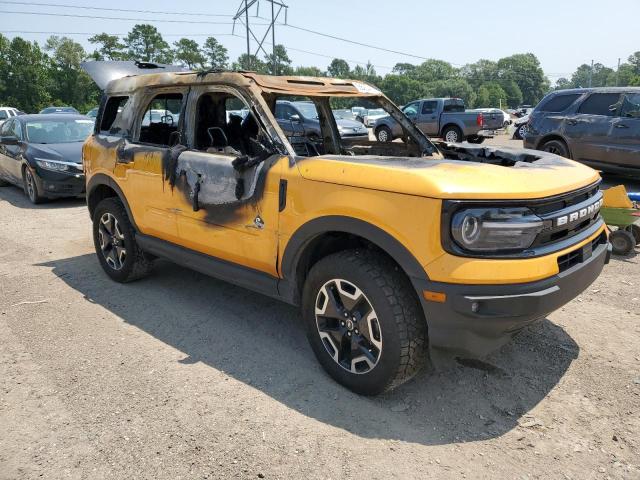 3FMCR9C68NRD99346 - 2022 FORD BRONCO SPO OUTER BANKS YELLOW photo 4