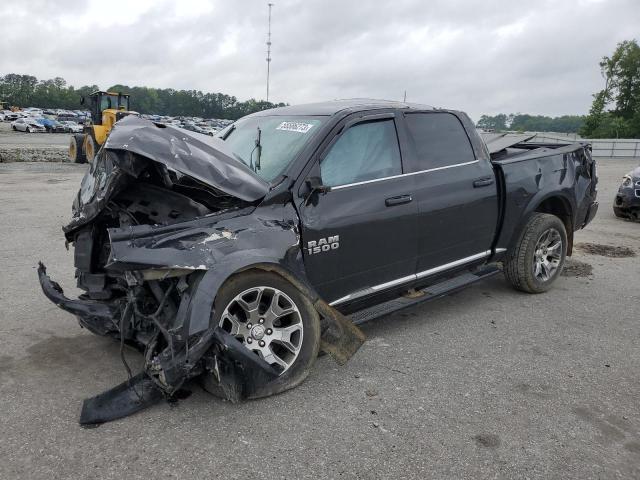 1C6RR7PT4JS151782 - 2018 RAM 1500 LONGHORN BLACK photo 1