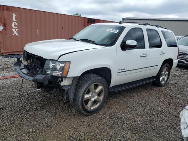 1GNSCCE07DR292362 - 2013 CHEVROLET TAHOE C1500 LTZ WHITE photo 1