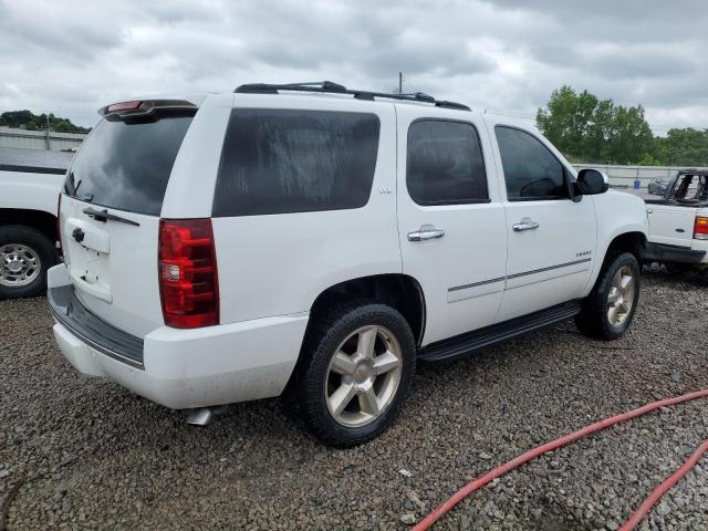 1GNSCCE07DR292362 - 2013 CHEVROLET TAHOE C1500 LTZ WHITE photo 3