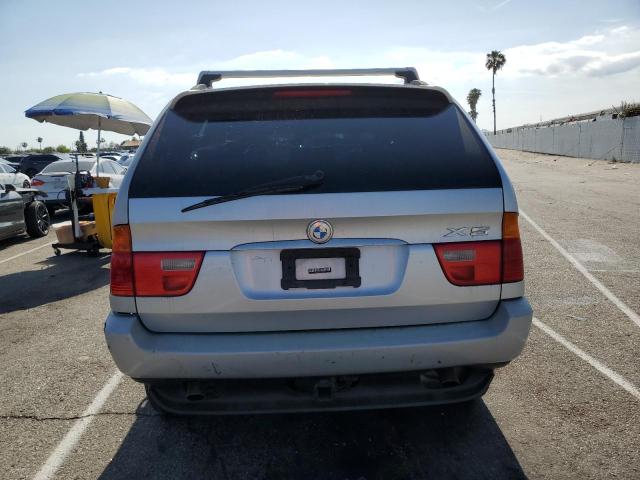 5UXFA53543LV84593 - 2003 BMW X5 3.0I SILVER photo 6