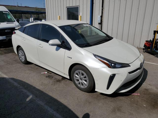 JTDKARFU1L3113768 - 2020 TOYOTA PRIUS L WHITE photo 4