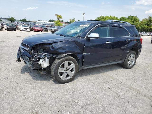 2GNFLHE30F6274339 - 2015 CHEVROLET EQUINOX LTZ BLUE photo 1