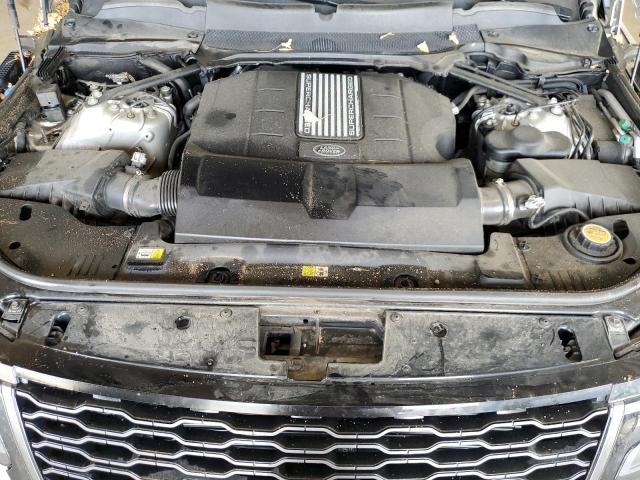 SALGV5RE5KA528411 - 2019 LAND ROVER RANGE ROVE AUTOBIOGRAPHY TAN photo 11