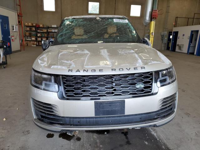 SALGV5RE5KA528411 - 2019 LAND ROVER RANGE ROVE AUTOBIOGRAPHY TAN photo 5