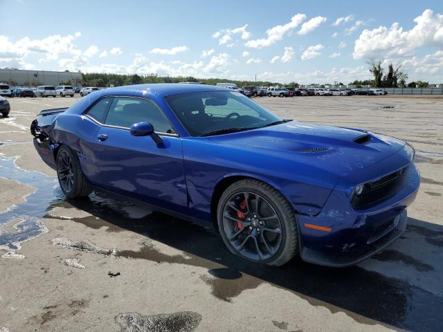 2C3CDZFJ1NH214945 - 2022 DODGE CHALLENGER R/T SCAT PACK BLUE photo 4