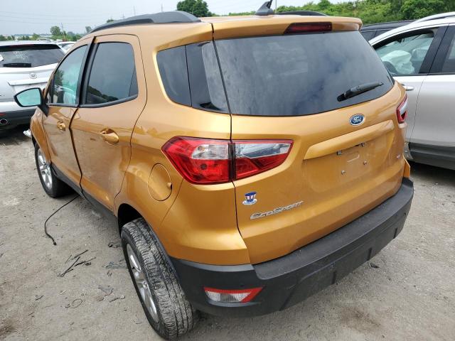 MAJ3S2GE8MC423746 - 2021 FORD ECOSPORT SE Orange photo 2