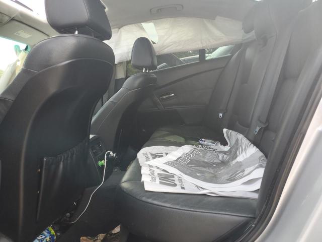 WBANF33507CS38966 - 2007 BMW 5 SERIES XI SILVER photo 10